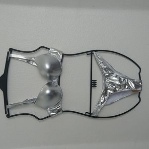 Silver bikini